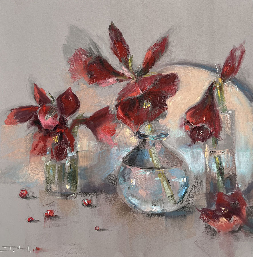 Amaryllis by Tatsiana Harbacheuskaya