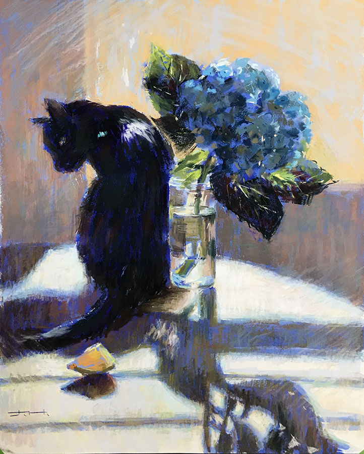 Azure Elegance by Tatsiana Harbacheuskaya