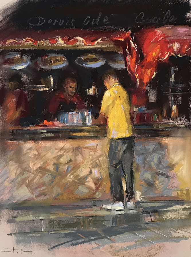 Istanbul Cafè Moment by Tatsiana Harbacheuskaya