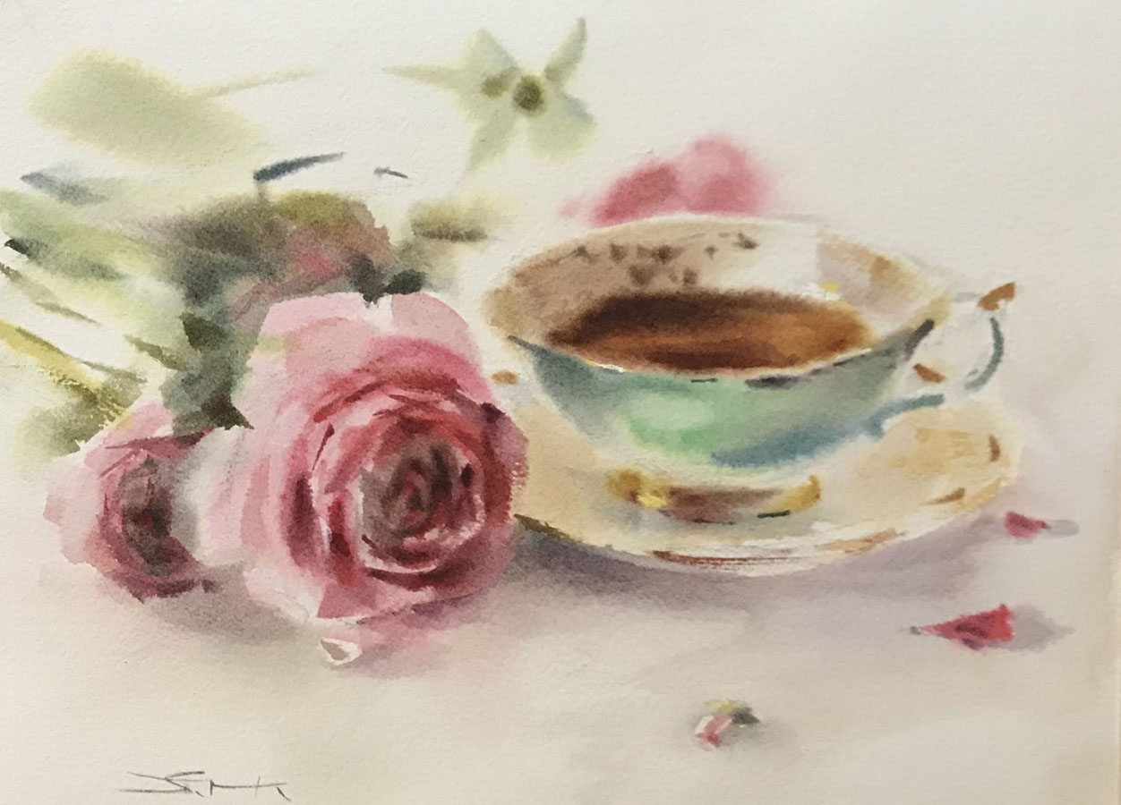 A cup of tea by Tatsiana Harbacheuskaya