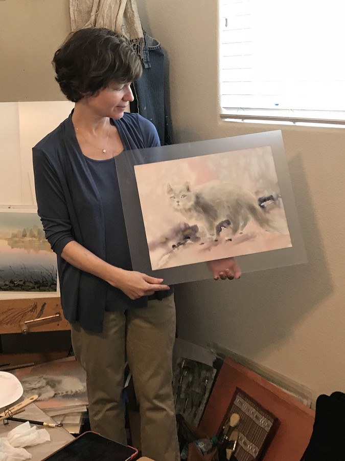 Pet Portraits in Watercolor Workshop | Tatsiana Harbacheuskaya